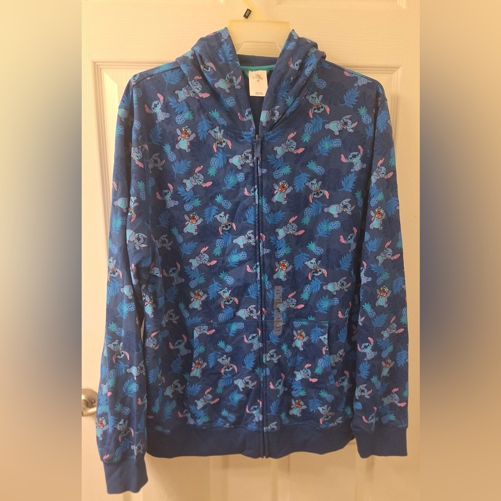 Official Disney Parks Graphic Lilo and Stitch Hoodie 2XL